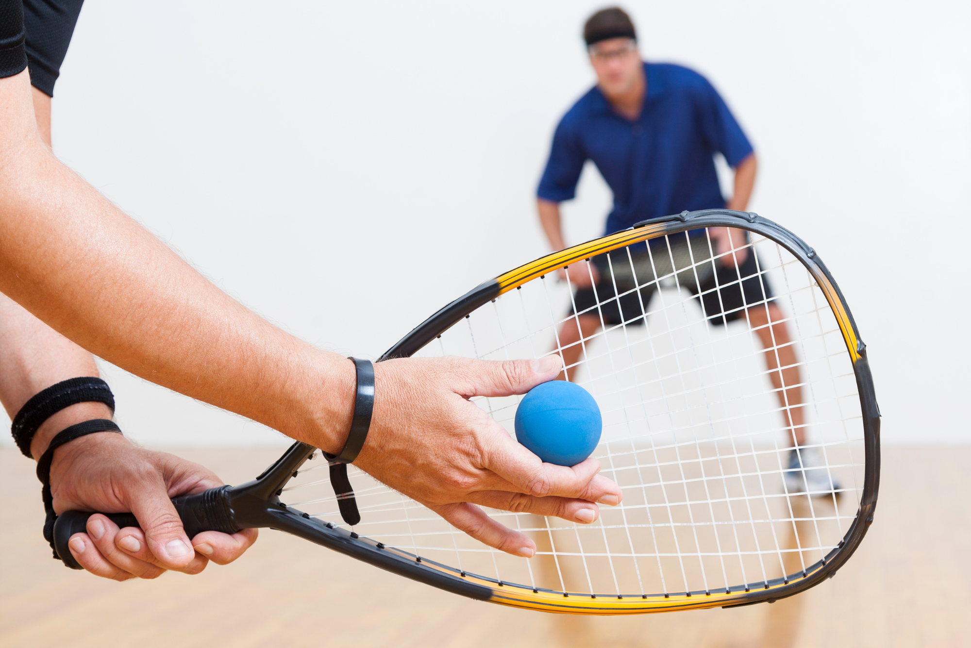 racquetball vs squash court